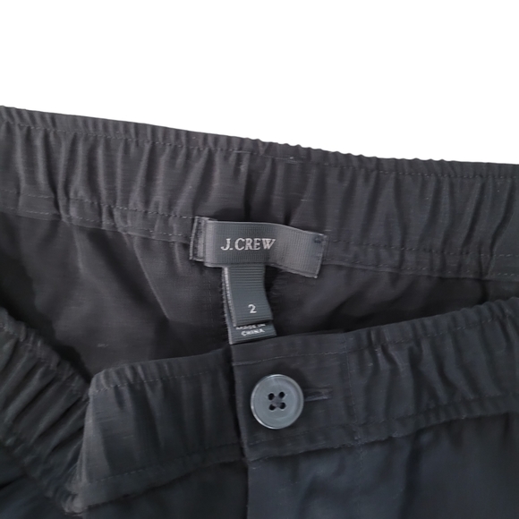 J. Crew Womens Pull-On Black Pants - Picture 3 of 5